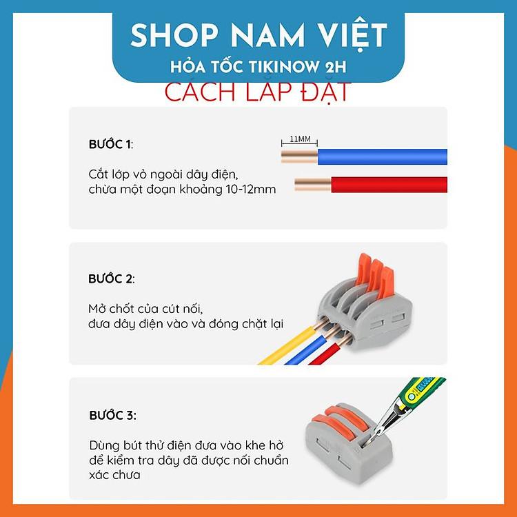 Bộ 5 Cút Nối Nhanh KV774 PCT Giải Pháp Tối ƯU Cho Việc Lắp Đặt Đèn Led Và Thiết Bị