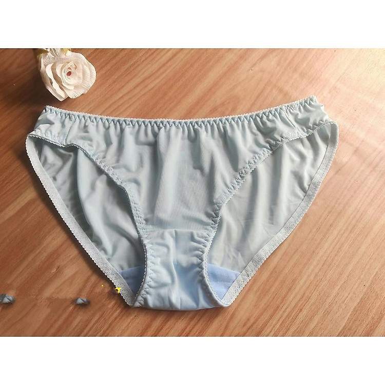 Bộ 5 quần lót nữ thun lạnh trắng cao cấp hàng Việt Nam chuẩn form từ 45 đến 65kg