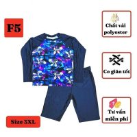 Bộ bơi nữ dài tay chất polyester cao cấp giúp bé tự tin bơi lội không lạnh