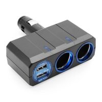 Bộ chia tẩu ô tô AIR-Q PZ-710 hai ổ và hai cổng USB đáp ứng mọi nhu cầu sử dụng