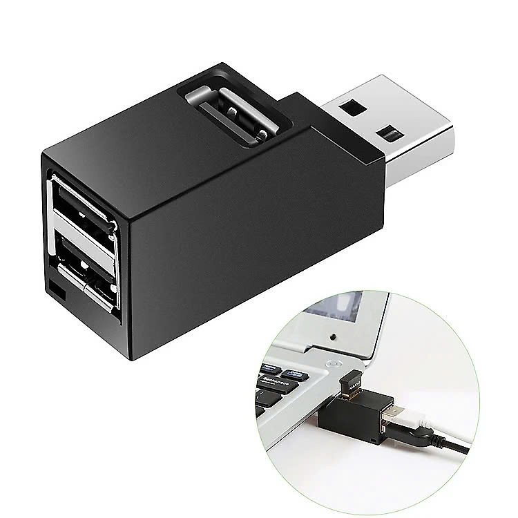 Bộ chia USB 1 cổng sang 3 cổng hàng nhập khẩu hỗ trợ làm việc hiệu quả mọi lúc