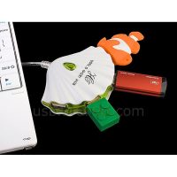 Bộ Chia USB 2.0 4 Cổng Mother of Pearl Đa Năng Giao Kiểu Dáng Ngẫu Nhiên