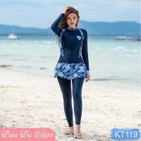 Bộ đồ bơi đôi size đại đến 125kg thun lạnh Lycra dày mịn mát bền bỉ
