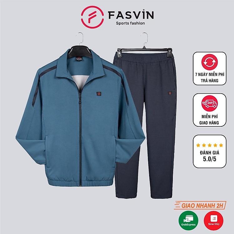 Bộ Gió Thể Thao FASVIN BC21485.HN Lót Thun Dày Dặn Giải Pháp Giữ Ấm Hoàn Hảo