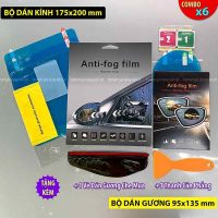 Bộ miếng dán chống nước gương ô tô phủ nano cao cấp ngăn chặn hoàn toàn hiện tượng nhòe ảnh