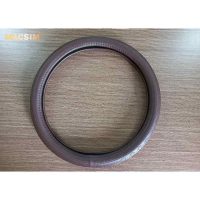 Bọc vô lăng Macsim L620 da thật khâu tay 100% màu cafe khẳng định phong cách chủ nhân