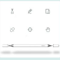 Bút stylus WIWU Pencil One nhập khẩu cao cấp chuyên dụng cho iPad Pro iPhone Android với khả năng cảm ứng mượt mà