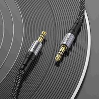 Cáp AUX002 3.5mm Hai Đầu Đực Dài 1M Hàng Chính Hãng Thiết Kế Tinh Tế
