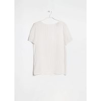 Cập Nhật Tủ Đồ Với Áo Nữ Mango 23010269 Cut-Out Lưng Màu Off White Cuốn Hút