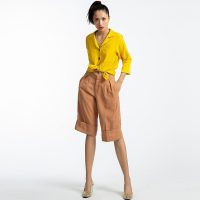 Cập Nhật Xu Hướng Mới Với Quần Culottes Hity PAN038 Màu Cát Sahara Đầy Cá Tính