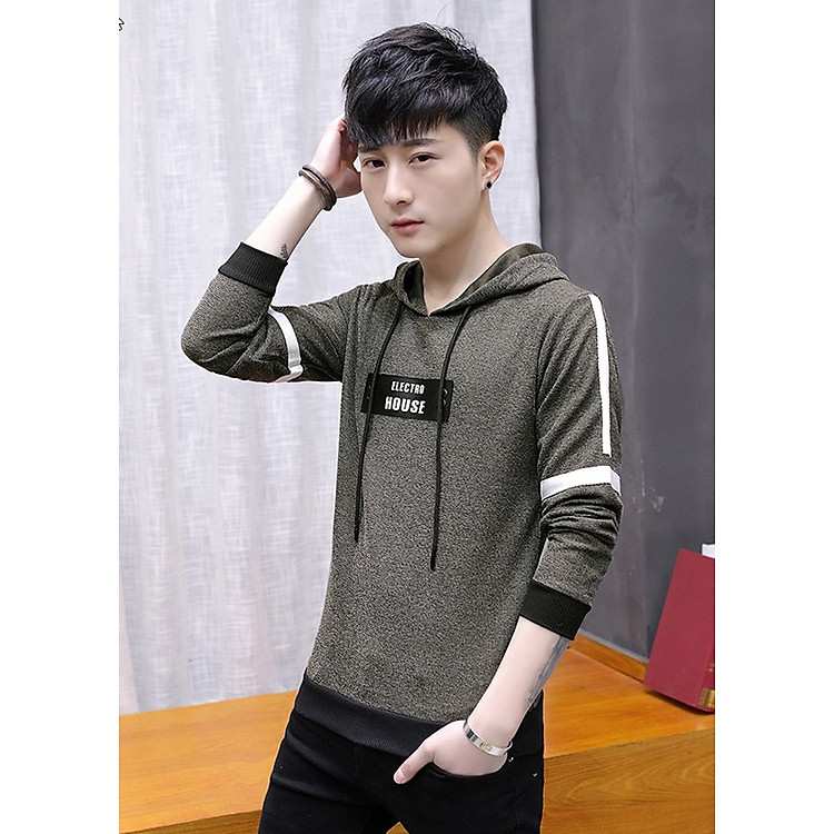 Cập nhật xu hướng thời trang với áo khoác nam Hoodie AKN494 thun nỉ ngoại màu đen