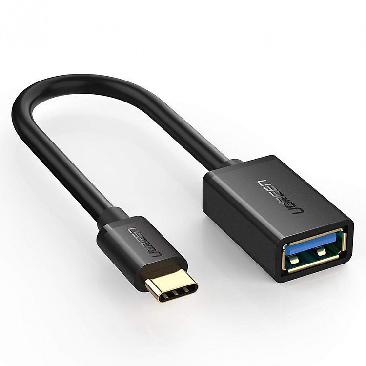 Cáp OTG Ugreen 30701 Type C to USB 3.0 giải pháp kết nối di động thông minh