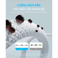 Cáp sạc nhanh Anker Zolo 240W A8060 Type C to Type C chuẩn PD chuyên dụng cho thiết bị số
