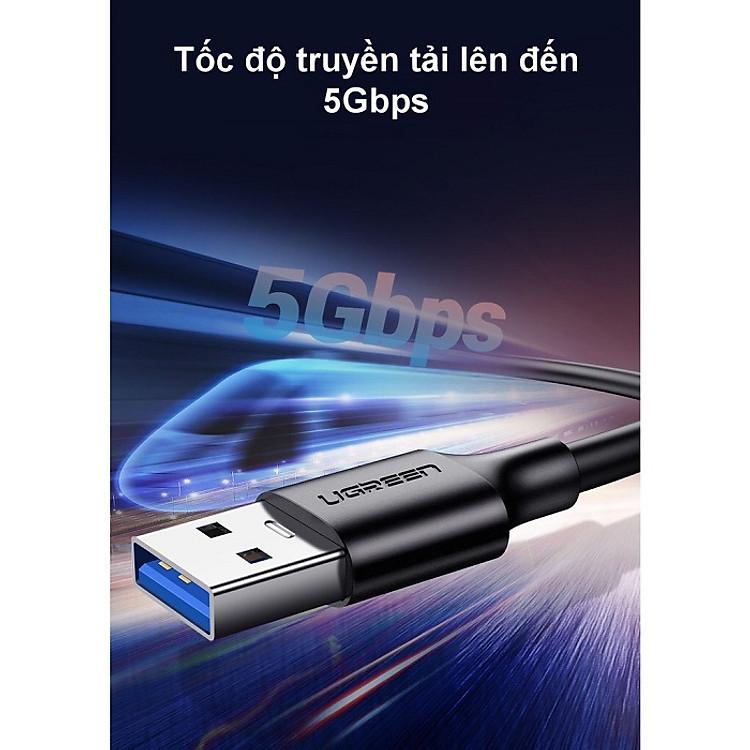 Cáp USB 3.0 sang USB Type C dài 2m Ugreen 20884 giải pháp truyền tải dữ liệu chuyên nghiệp