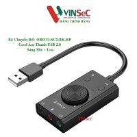Card âm thanh USB 2.0 Orico SC2 chính hãng kết nối dễ dàng mang lại chất lượng âm thanh sống động
