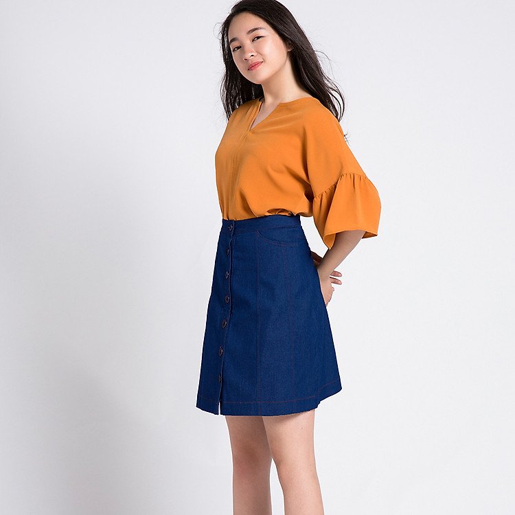Chân Váy Hity SKI028 Denim Dáng Ngắn Sự Lựa Chọn Hoàn Hảo Cho Tín Đồ Thời Trang