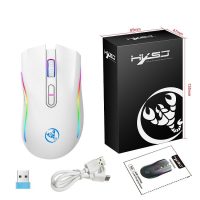 Chuột T69 Gaming Không Dây Pin Sạc TypeC Led RGB Thiết Kế Công Thái Học Nhập Khẩu