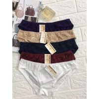 Combo 10 quần lót nữ cotton ren đường may sắc sảo độ bền cao từ 35kg đến 65kg