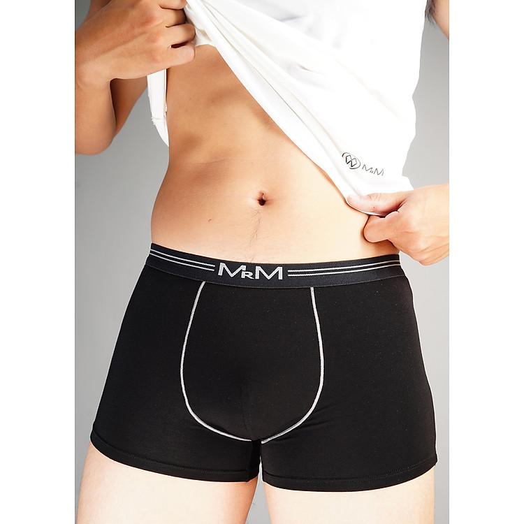 Combo 3 quần sịp đùi nam Boxer MRM Fashion chất liệu sợi tự nhiên an toàn cho da nhạy cảm