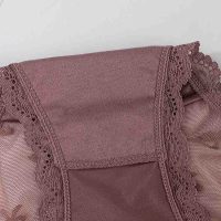 Combo 5 quần lót nữ Voronin Q8234 phi lụa phối ren mềm mịn co giãn nâng tầm quyến rũ