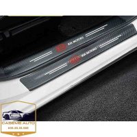 Combo 9 miếng dán vân carbon chống trầy xước bậc cửa Mazda hàng cao cấp chính hãng