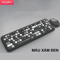 Combo bàn phím chuột MOFII 666 không dây thiết kế tối ưu mang phong cách hiện đại