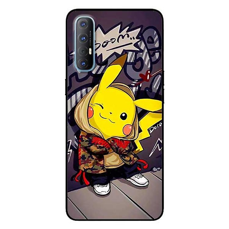 Combo bảo vệ máy Oppo Reno 3 Pro với ốp lưng Pikachu thời thượng và đẳng cấp nhất