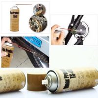 Combo bảo vệ sên xe máy Thunder 400ml và xịt rửa TS-40 tặng bàn chải chà sên