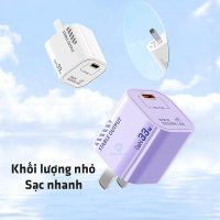 Củ sạc nhanh Rockspace T88 33W PD chính hãng chất lượng cao bảo hành 1 đổi 1 uy tín