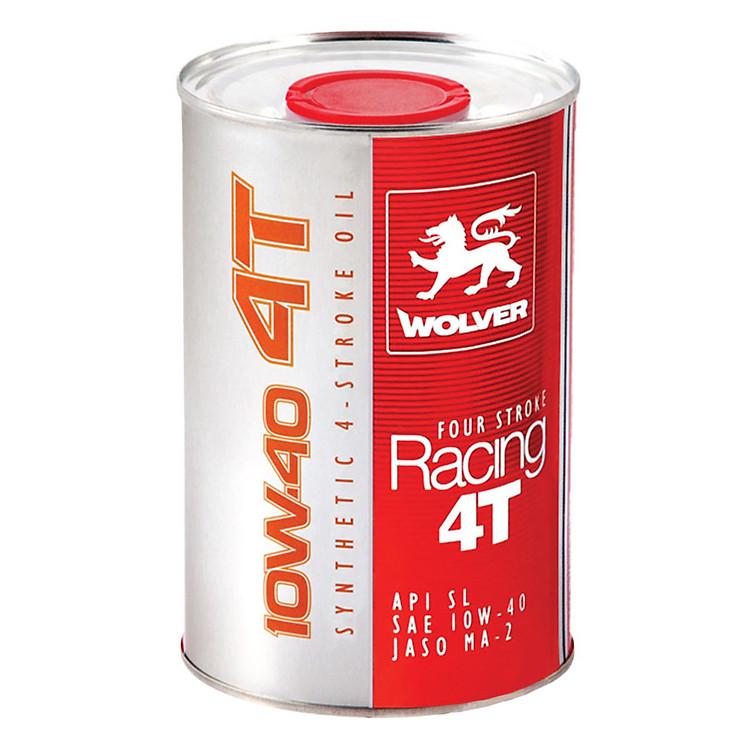 Đảm bảo độ bền máy móc với dầu nhớt Wolver Racing 4T 10W-40 chính hãng Đức