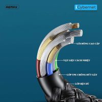Đảm bảo nguồn điện ổn định với cáp sạc nhanh Remax RC-188a Lesu Pro Series 5A