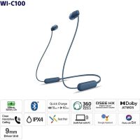 Đắm chìm trong không gian âm nhạc cùng tai nghe Bluetooth Sony WI-C100 chính hãng chất lượng cao