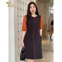 Đầm công sở trung niên TIFALU LD305 dáng suông tôn da tôn dáng dành cho mọi quý cô