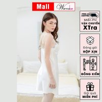 Đầm ngủ lụa WANNABE DNS16 sự lựa chọn tinh tế cho cô nàng yêu thích vẻ đẹp đơn giản