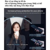 Dán kính cường lực chống nhìn trộm Nillkin Guardian chính hãng cho iPhone 15 Pro dễ dàng lắp đặt