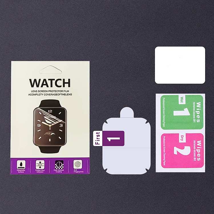 Dán màn hình Apple Watch TPU Hydrogel Film chính hãng chống trầy xước và tăng độ bóng gương