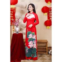 Đẳng cấp áo dài hoa sen cao cấp giúp nâng tầm phong cách thời trang của chính bạn