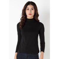 Đẳng cấp áo thun giữ nhiệt nữ Vicci cổ cao vải premium cotton ôm dáng cực chuẩn