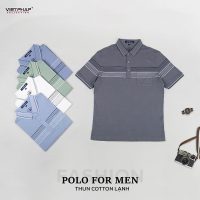 Đẳng Cấp Thời Trang Với Áo Polo Nam Việt Pháp Form Luxury Thun Cotton Lạnh Mới