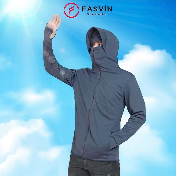 Đánh bay cái nóng mùa hè với áo khoác thun lạnh nam Fasvin AN25670 chống tia cực tím