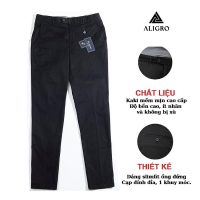 Đầu tư cho vẻ ngoài chỉn chu với chiếc quần kaki nam Aligro ALGK047 biểu tượng của sự lịch thiệp và nam tính