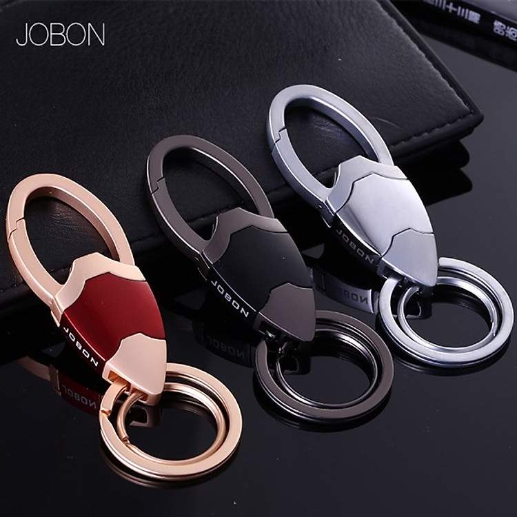 Đầu tư móc chìa khóa JOBON hợp kim cao cấp để trải nghiệm độ bền vượt trội và tính thẩm mỹ