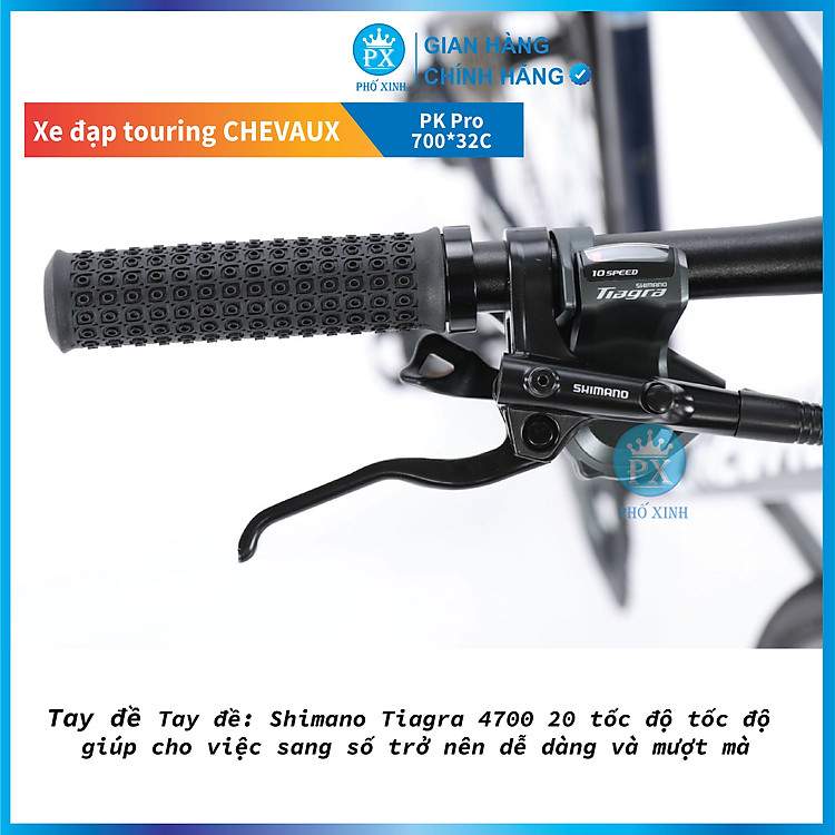 Đầu tư sức khỏe bền vững cùng dòng xe đạp Touring cao cấp Chevaux PK Pro