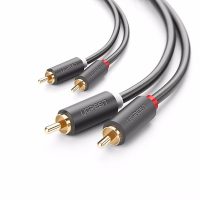 Dây cáp kết nối âm thanh 2 RCA sang 2 RCA Ugreen 10518 dài 2M bền đẹp chuẩn xác nhất