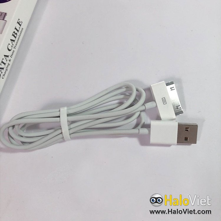 Dây cáp sạc iPad 1 2 3 chính hãng dài 1m chất liệu an toàn đạt chuẩn quốc tế