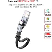 Dây cáp sạc nhanh và truyền dữ liệu Baseus Type-C 23cm chất lượng vượt trội