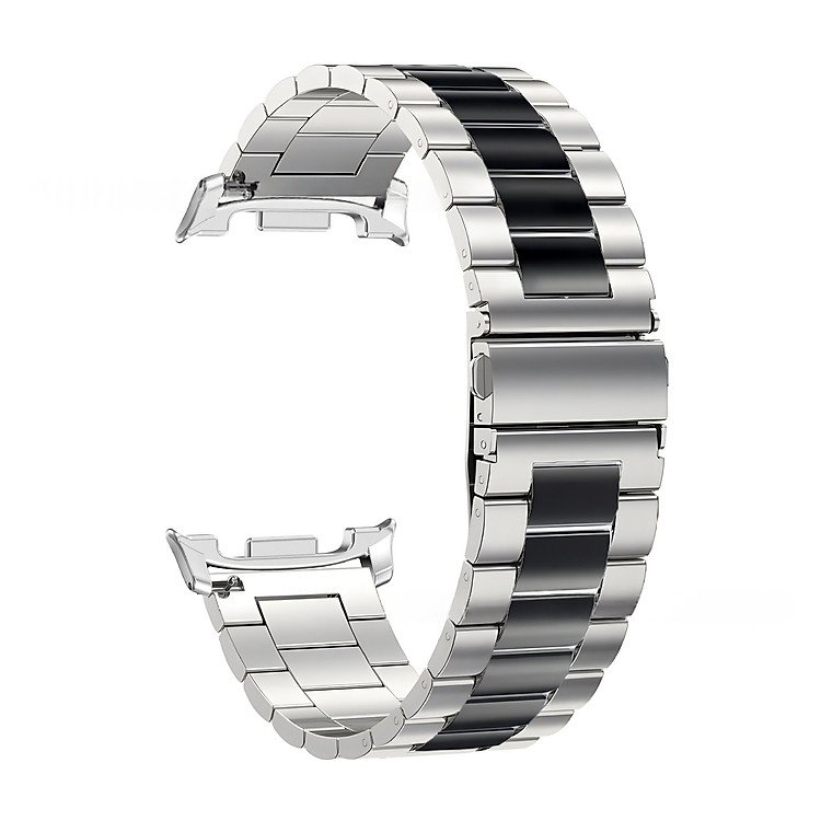 Dây Đeo Thép Hai Màu Chính Hãng Dành Cho Samsung Galaxy Watch 8 40mm 44mm 46mm Classic