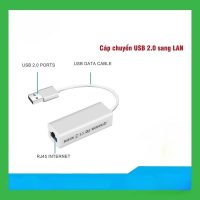 Dây kết nối mạng LAN RJ45 qua cổng USB 2.0 hàng nhập khẩu màu trắng tinh tế