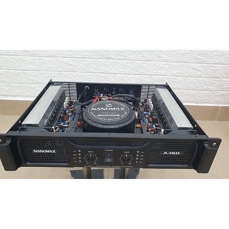 Đẩy Nanomax A-160 24 Sò 2400W Hàng Chính Hãng Phân Phối Toàn Quốc Chất Lượng Vượt Trội Tầm Giá