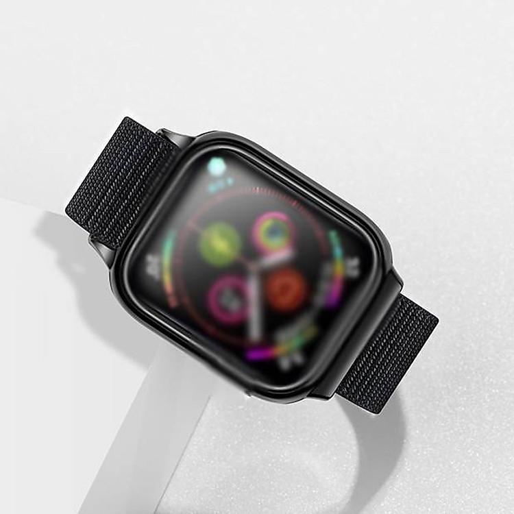 Dây vải Usams US-ZB073 cho Apple Watch 40mm thiết kế khung viền bảo vệ và khóa nam châm